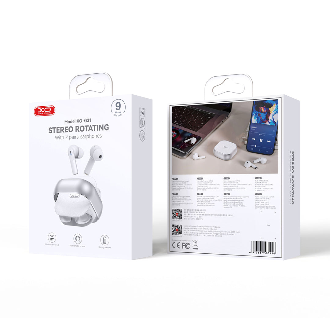Bluetooth Earbuds 2-in-1